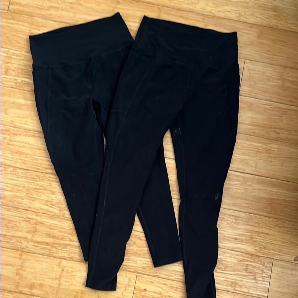 Beyond Yoga Black High-Waisted Leggings